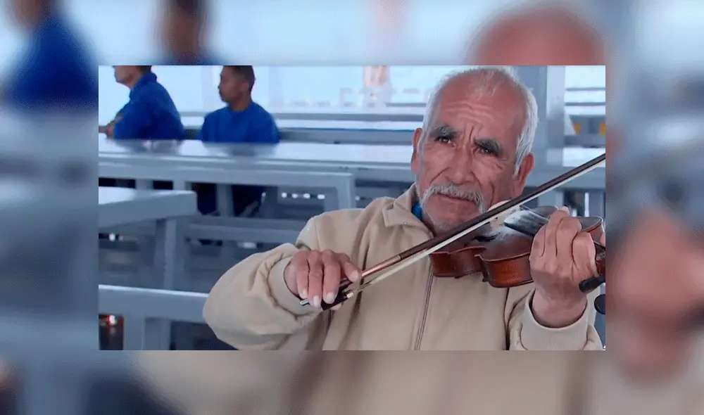Anciano fue encarcelado tras defenderse de delincuente que le arrebató su violín Anciano fue encarcelado tras defenderse de delincuente que le arrebató su violín