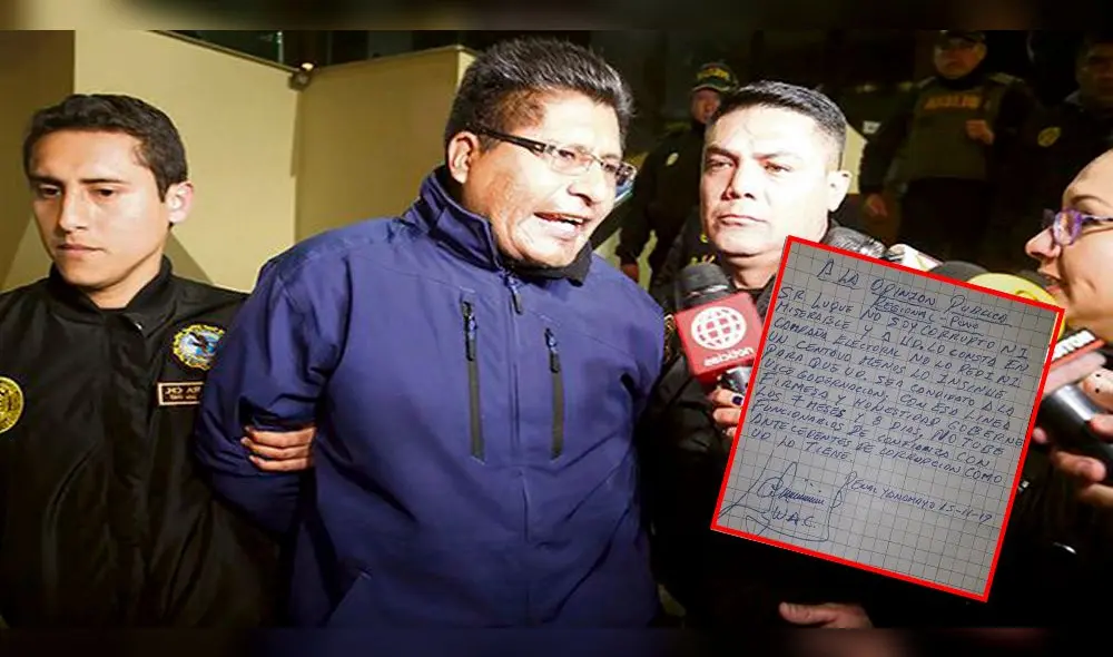 Walter Aduviri desde la cárcel: “No soy corrupto ni miserable”