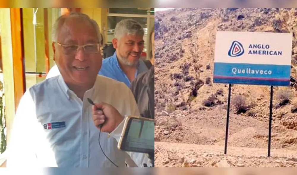 Moquegua: Ministro Liu Jonsen realiza visita inopinada al proyecto Quellaveco