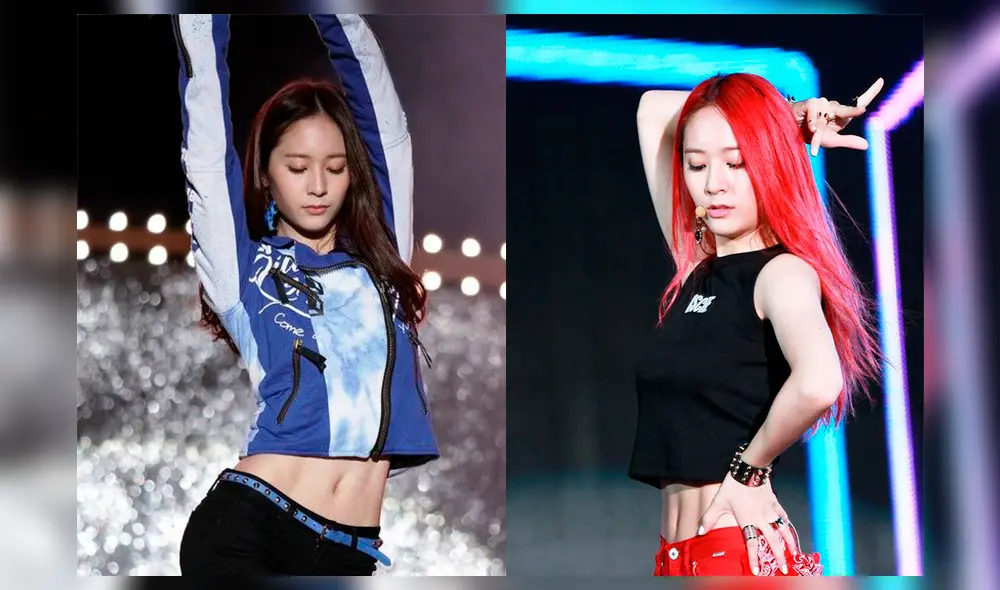 El cuerpo de Krystal era reconocido como uno de los más esbeltos del Kpop.