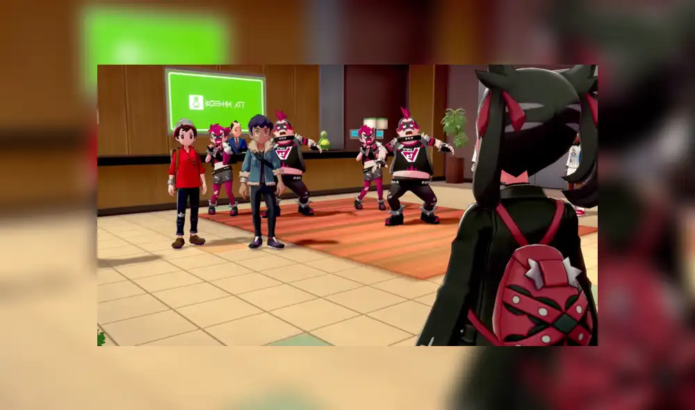 Team Yell será el grupo que hará de todo para que Roxy pueda ser la campeona de Galar en Pokémon Shield and Sword