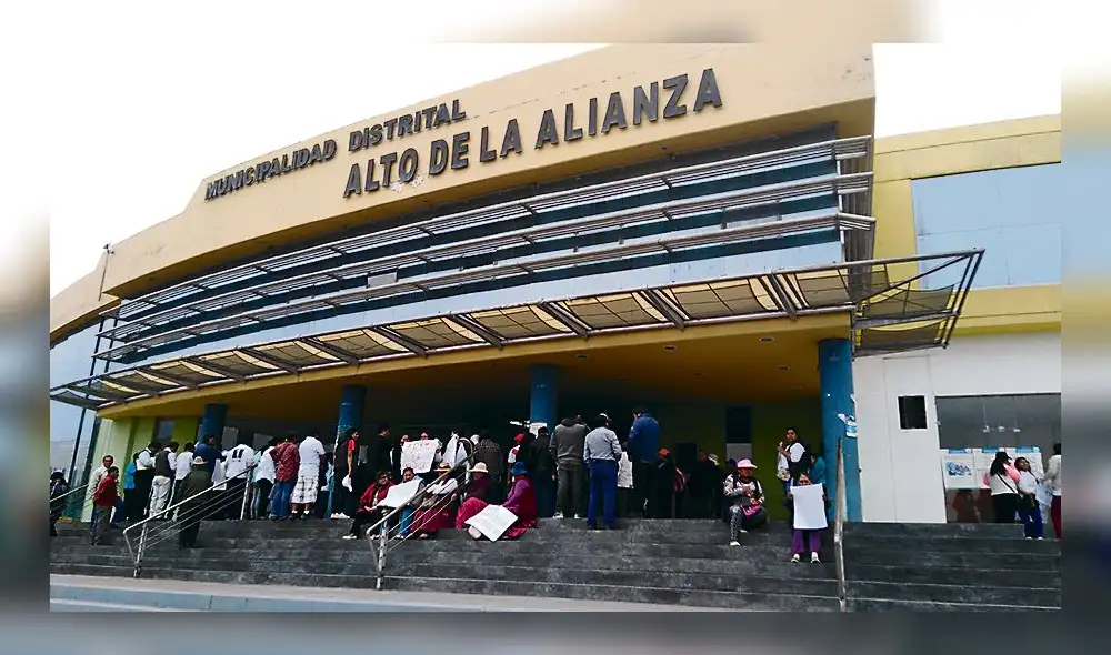 Tacna: En distrito Alto Alianza piden declarar nulo contrato para obra