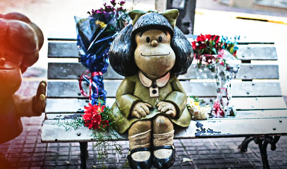 Mafalda. Foto: Juan Ignacio Roncoroni/EFE