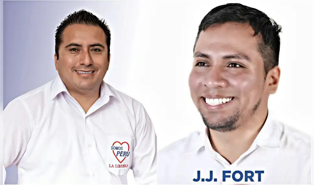 Enfrentados. Solo 60 votos separan hasta el momento a los candidatos Mariano Yupanqui, de Somos Perú, y Juan José Fort, de Alianza Para el Progreso.