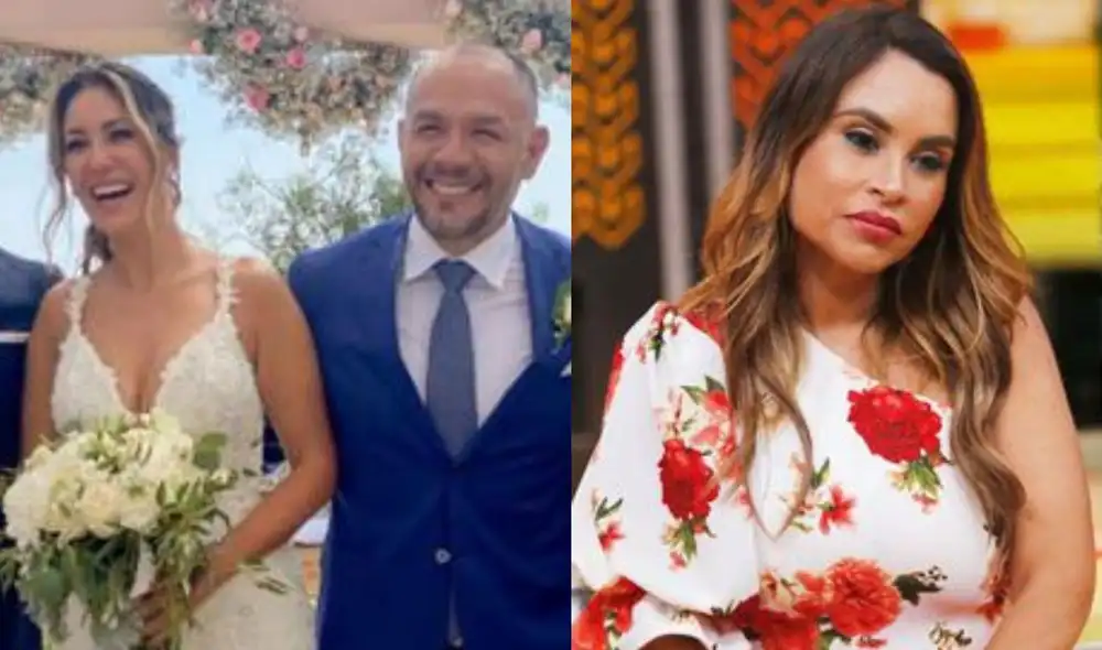 Tilsa Lozano no invitó a Ethel Pozo a su boda, pese a haber ido múltiples veces a "América hoy" a hablar de los preparativos de su matrimonio. Foto: Composición La República/Captura Willax/Captura América TV Tilsa Lozano no invitó a Ethel Pozo a su boda, pese a haber ido múltiples veces a "América hoy" a hablar de los preparativos de su matrimonio. Foto: Composición La República/Captura Willax/Captura América TV