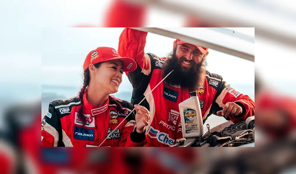 Fernanda Kanno y Alonso Carrillo correrán el Dakar 2020 en Arabia Saudita. Foto: De 0 al Dakar.