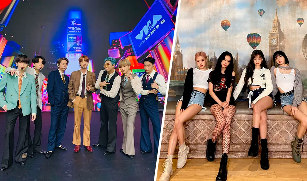 BTS y BLACKPINK son los grupos K-pop más mencionados de acuerdo al análisis de instituto coreano. Foto: composición BH/YG