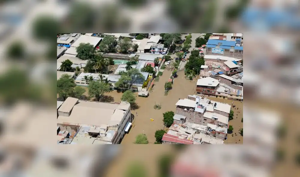 Nuevo desborde del río Piura alarma a la población