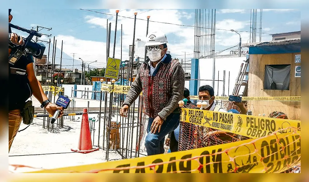 Gobernador Elmer Cáceres.