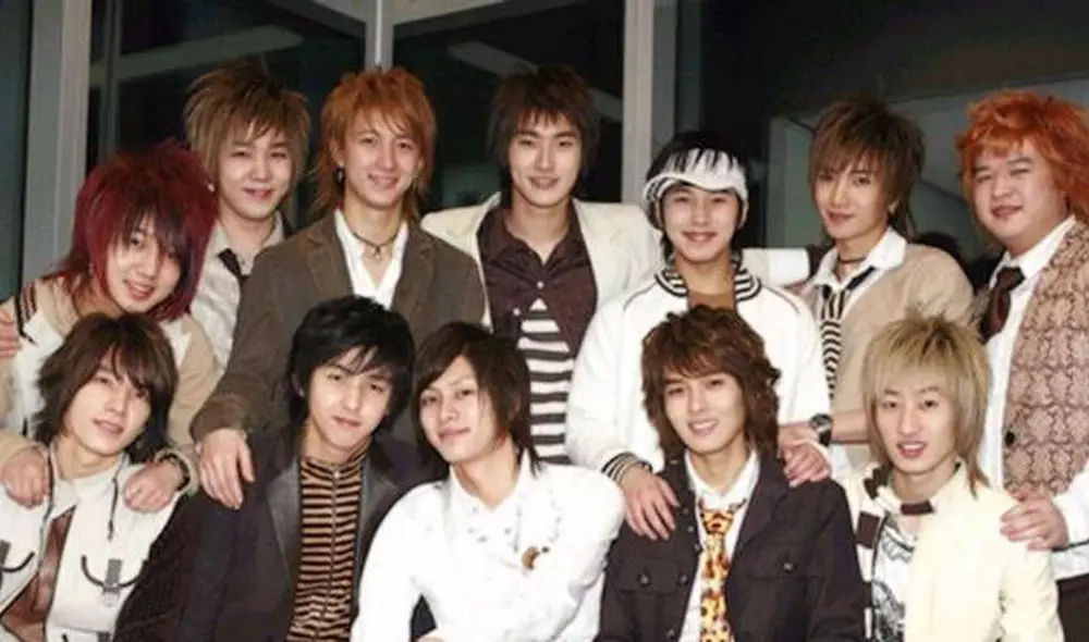 SUPER JUNIOR durante las promociones de Happiness. Foto: SM Entertainment