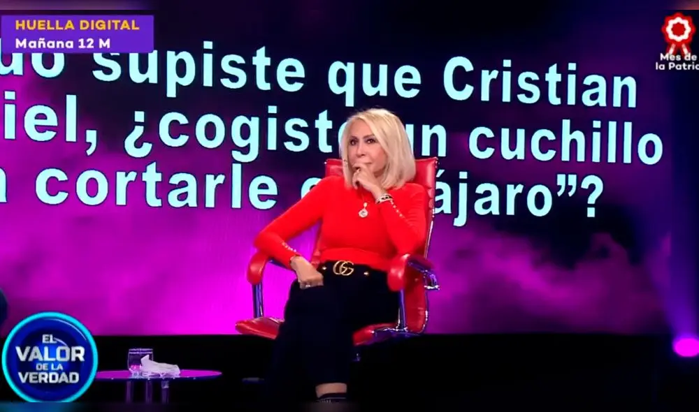 Laura Bozzo amenazó con cortar miembro viril de Cristian Suárez tras conocer infidelidad Laura Bozzo amenazó con cortar miembro viril de Cristian Suárez tras conocer infidelidad