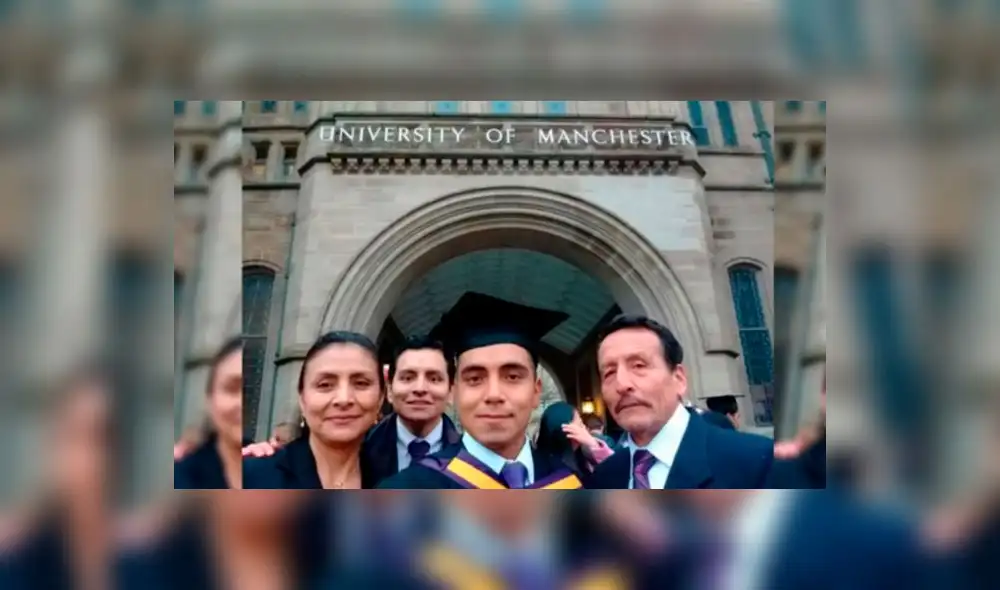 Reino Unido: joven ingeniero peruano ocupa primer puesto en Universidad de Manchester