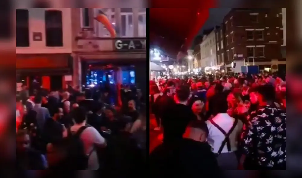 Solamente en Inglaterra, los pubs, hoteles, peluquerías, cines y museos volvieron a abrir el sábado. Foto: Captura Twitter. Solamente en Inglaterra, los pubs, hoteles, peluquerías, cines y museos volvieron a abrir el sábado. Foto: Captura Twitter.