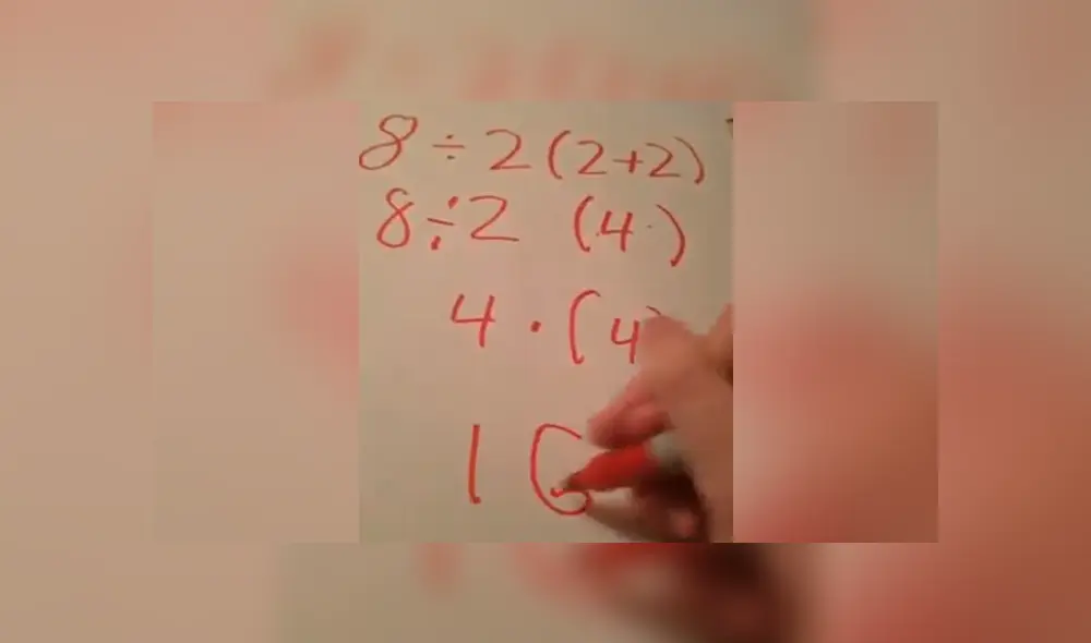 Varios usuarios aseguraron que la respuesta era 1 y otros que creían que era 16. Foto: captura