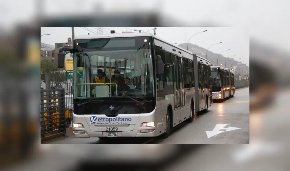 Metropolitano habilitará más buses durante el Referéndum 2018