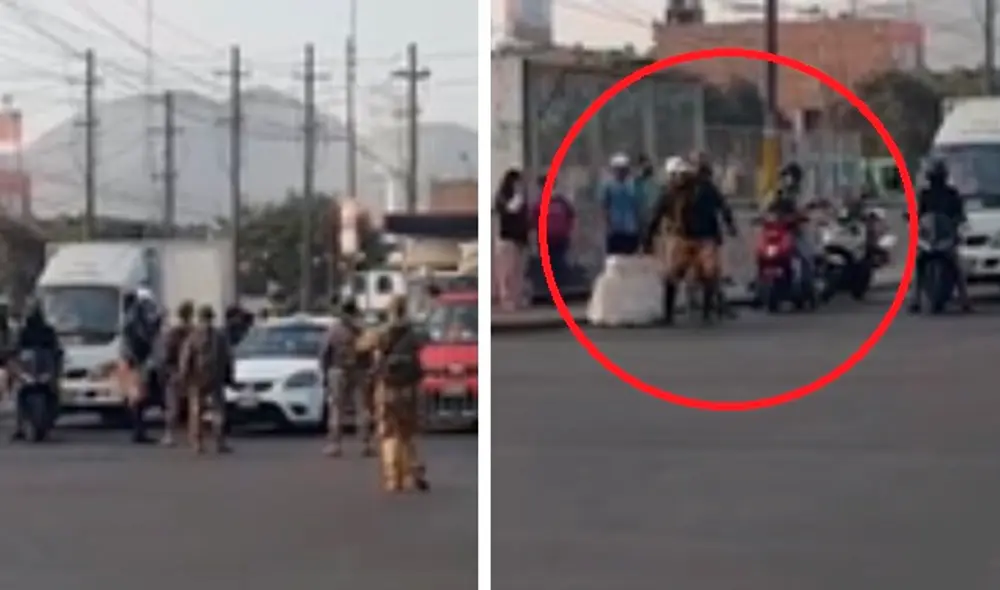 En un segundo vídeo un superior del Ejército le pide al efectivo que se retire del lugar. En un segundo vídeo un superior del Ejército le pide al efectivo que se retire del lugar.