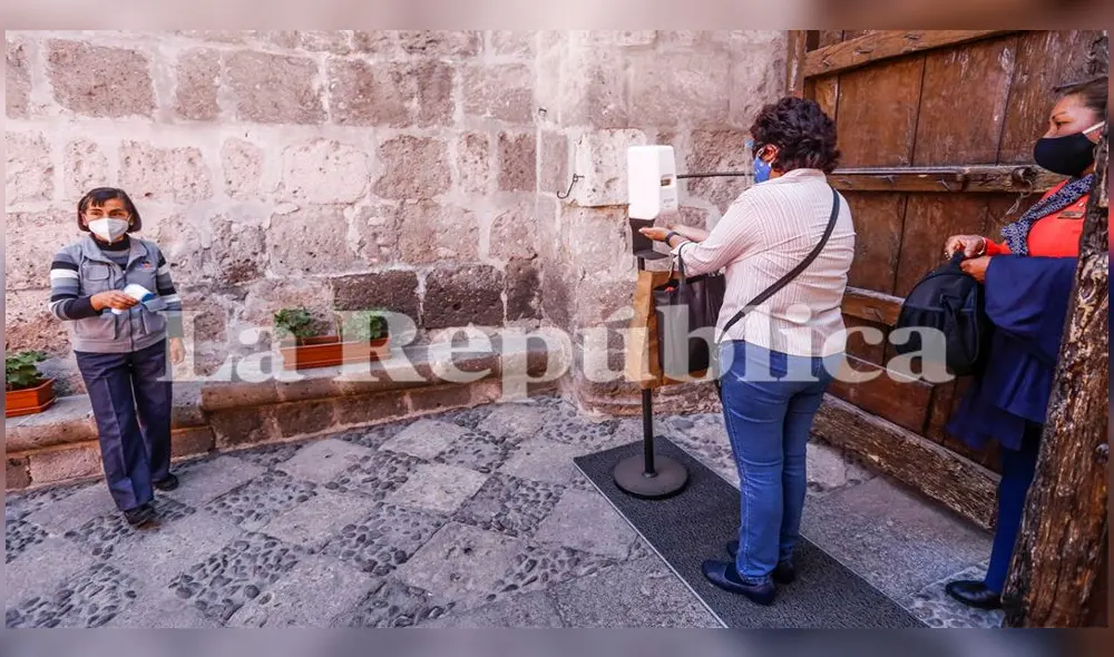 Han implementado protocolos para el ingreso de visitantes al convento.
