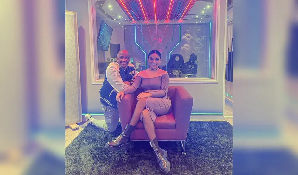 Cielo Torres, feliz de trabajar al lado de Sergio George.