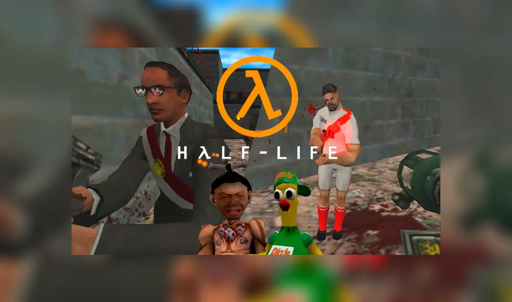 Mods de personajes peruanos en Half-Life por Galy Raffo.