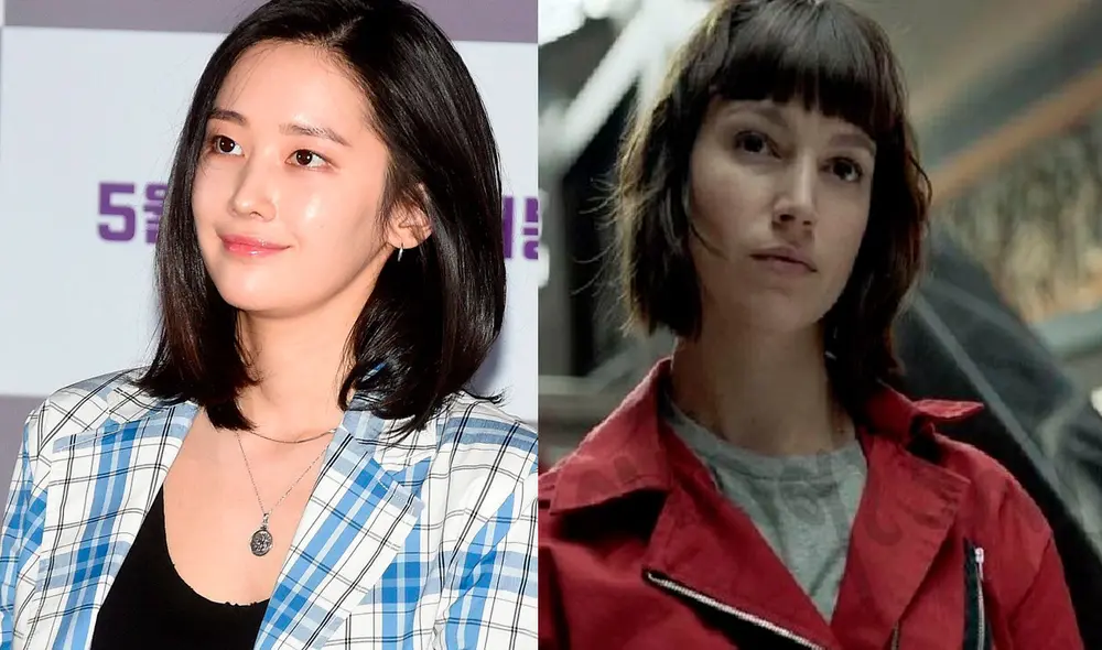 Jun Jong Seo realizaría el rol de Úrsula Corberó en La casa de papel. Foto: Netflix Jun Jong Seo realizaría el rol de Úrsula Corberó en La casa de papel. Foto: Netflix