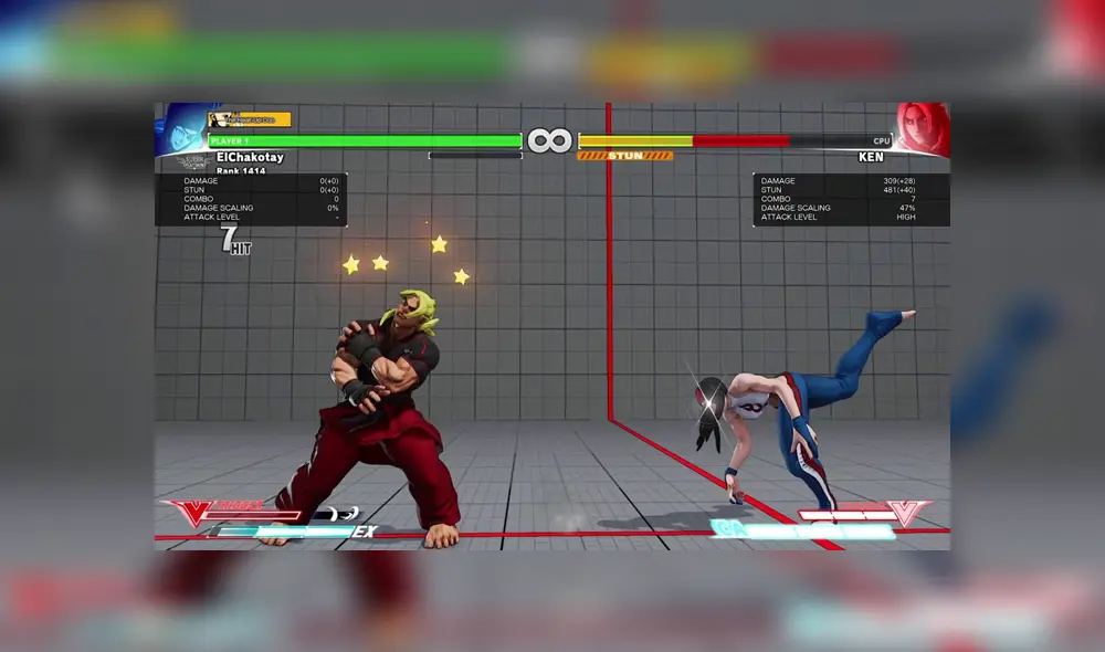 Los últimos juegos de Street Fighter también posee esta característica. Foto: Captura.