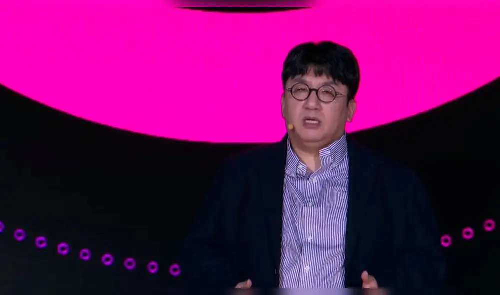 CEO de Big Hit. Bang Shi Hyuk