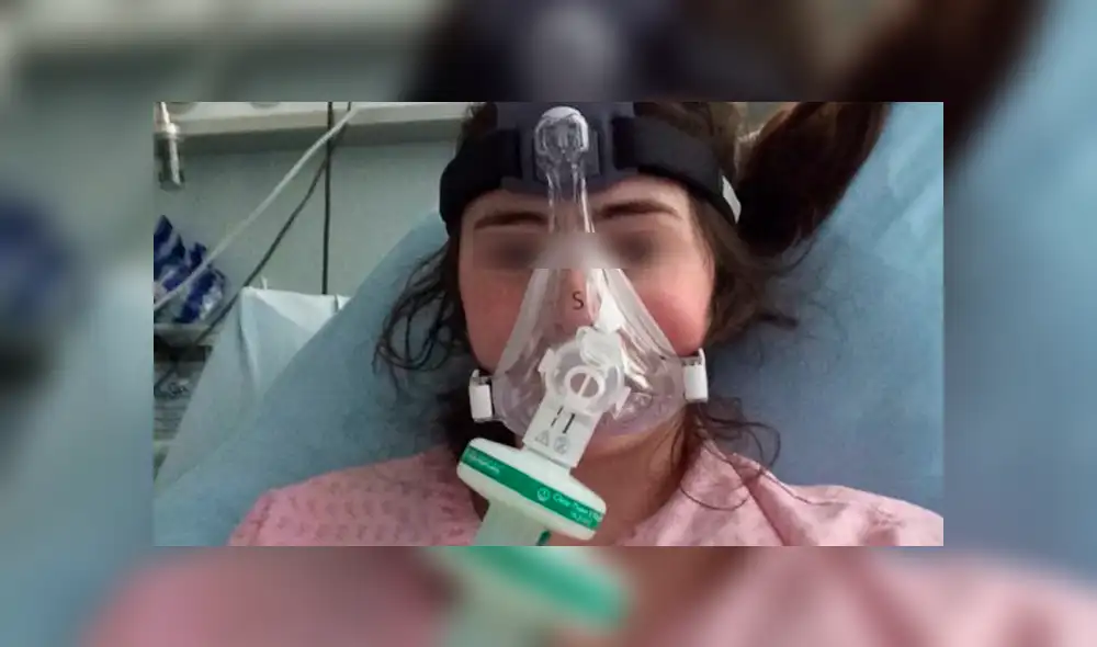 Lucy estuvo varios días con molestias para respirar y llamó a su médico para que le enviara una ambulancia.