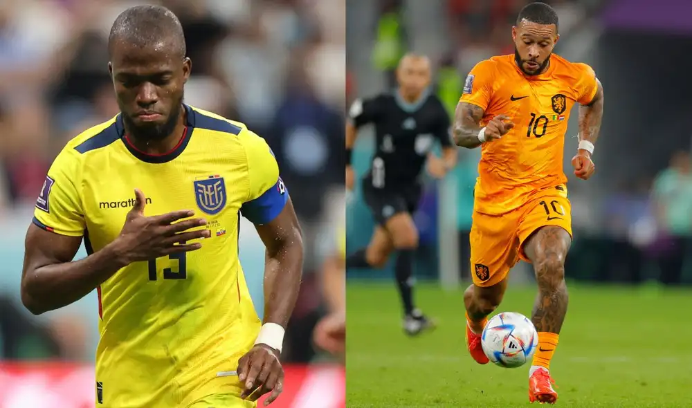 Enner Valencia y Memphis Depay son dos de los mejores jugadores de Ecuador y Países Bajos. Foto: Composición AFP Enner Valencia y Memphis Depay son dos de los mejores jugadores de Ecuador y Países Bajos. Foto: Composición AFP