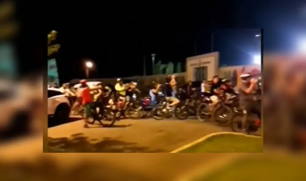 San Isidro: ciclistas rompen mallas de seguridad de Puente de la Amistad en protesta contra reja