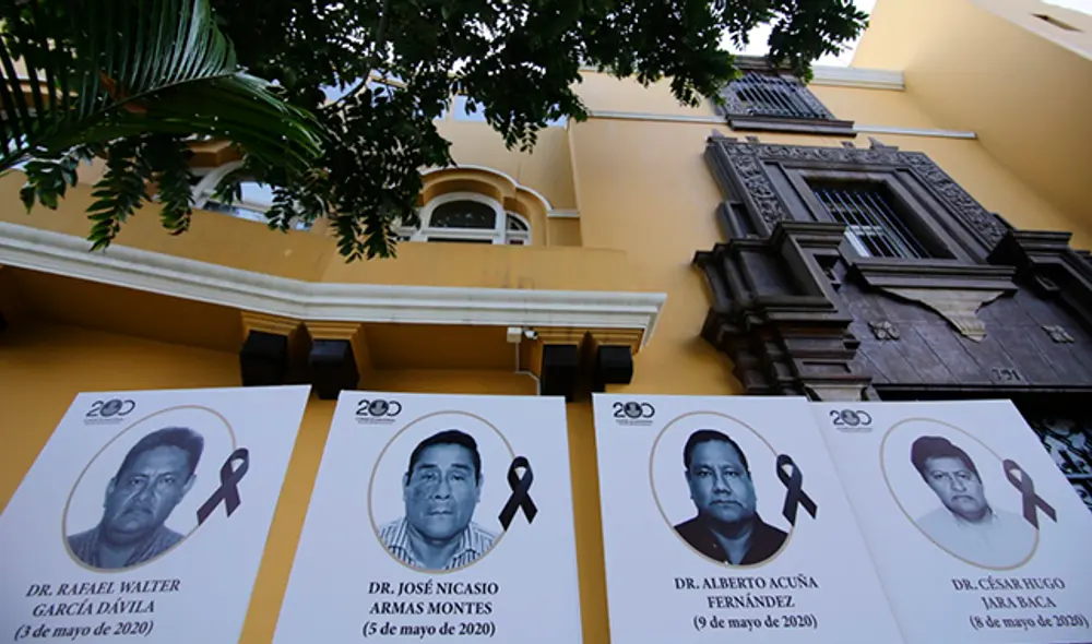 Médicos fallecidos luchando contra el COVID-19 / Fotos: John Reyes Médicos fallecidos luchando contra el COVID-19 / Fotos: John Reyes