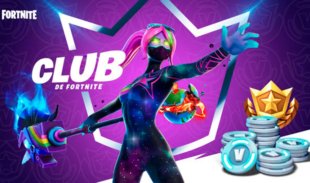 Fortnite Club es un servicio de suscripción mensual que llegará a Fortnite el 2 de diciembre. Foto: Epic Games Fortnite Club es un servicio de suscripción mensual que llegará a Fortnite el 2 de diciembre. Foto: Epic Games