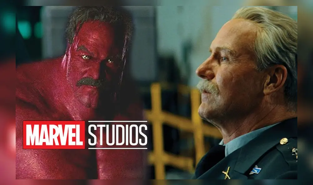 El general Ross es Red Hulk en los cómics y podría pasar lo mismo en el live action.