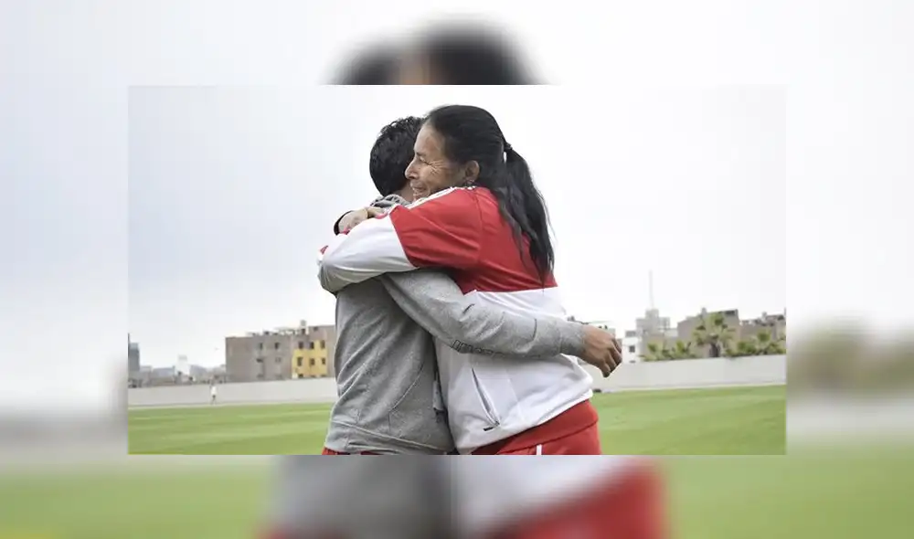 Marita Letts junto a Luis Chauca. Marita Letts junto a Luis Chauca.