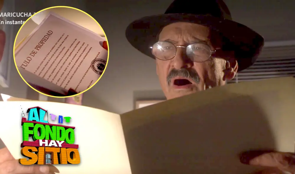 "Al fondo hay sitio" sigue revelando más secretos en sus nuevos capítulos. Don Gilberto descubrió uno que cambiaría la trama para siempre. Foto: composición LR/América TV "Al fondo hay sitio" sigue revelando más secretos en sus nuevos capítulos. Don Gilberto descubrió uno que cambiaría la trama para siempre. Foto: composición LR/América TV