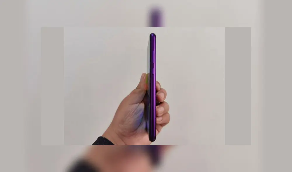 Lateral derecho del Huawei Y6p. (Fotos: Edson Henriquez) Lateral derecho del Huawei Y6p. (Fotos: Edson Henriquez)