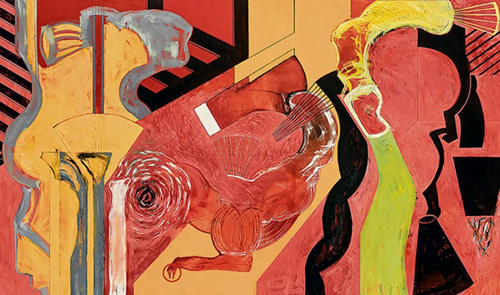 El buen lugar, obra del artista Ramiro Llona. El buen lugar, obra del artista Ramiro Llona.