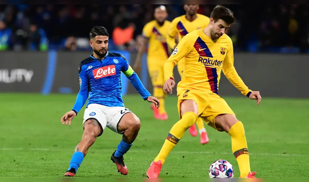 Barcelona vs Napóli: crónica del empate en el San Paolo. Foto: EFE