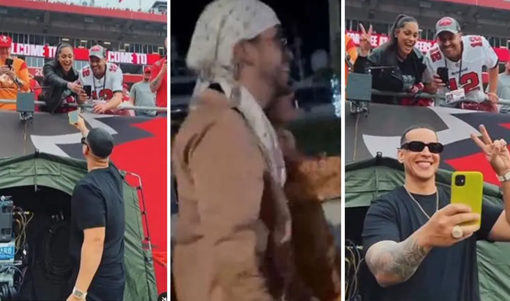 Daddy Yankee no tuvo problemas en tomarse una selfie con una seguidora. Foto: captura América TV/Twitter Daddy Yankee no tuvo problemas en tomarse una selfie con una seguidora. Foto: captura América TV/Twitter