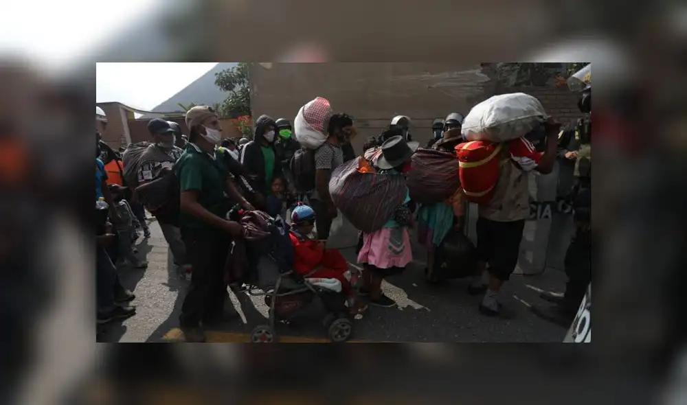 Viceministro de Gobernanza Territorial indicó que realizarán el traslado de las personas con el apoyo de las autoridades regionales. (Foto: Aldair Mejía / La República)