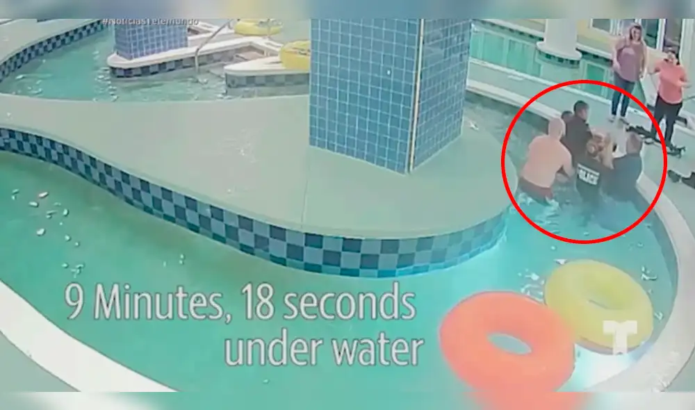 Dramático rescate de menor que permaneció 10 minutos bajo el agua en EE.UU. [VIDEO]