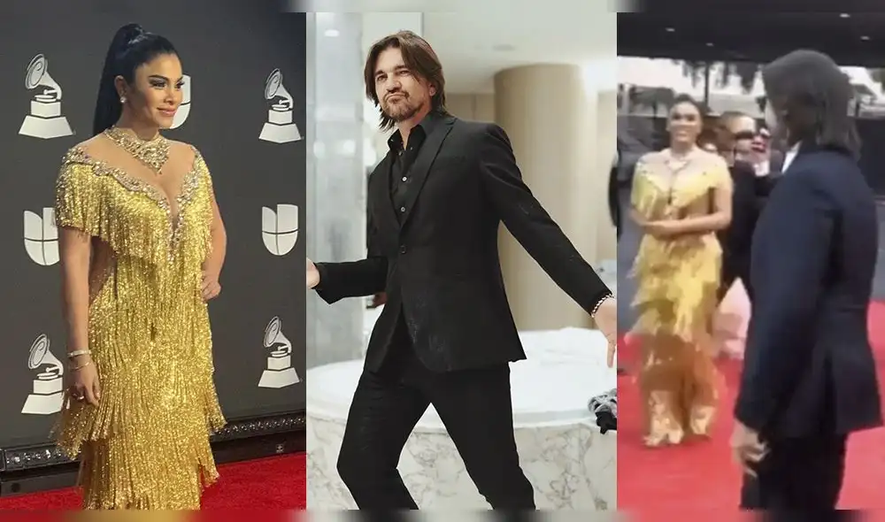 Maricarmen Marín publica video junto a Juanes en los Latin Grammy 2019 Maricarmen Marín publica video junto a Juanes en los Latin Grammy 2019