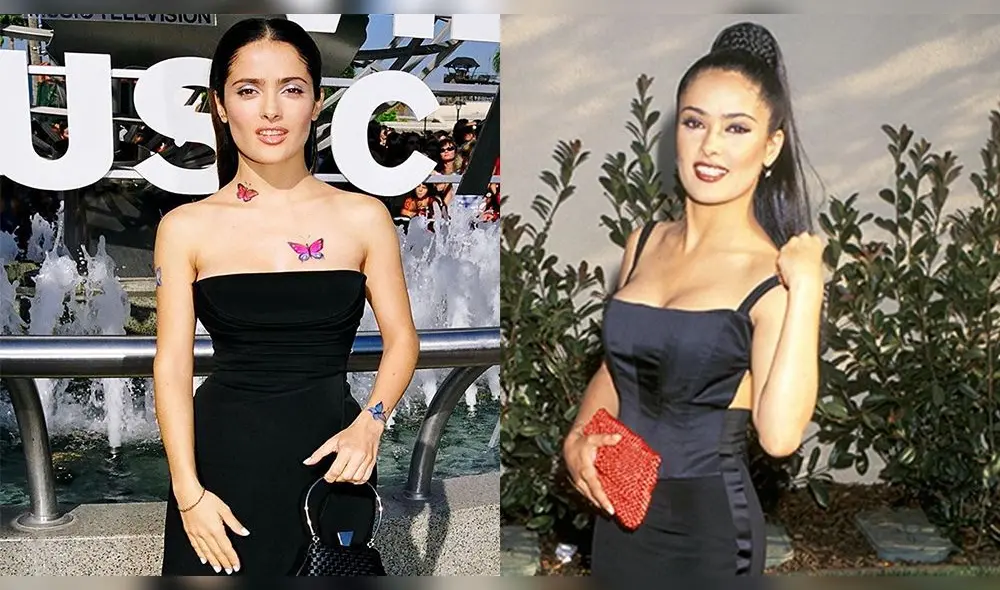 Salma Hayek a inicios de su carrera