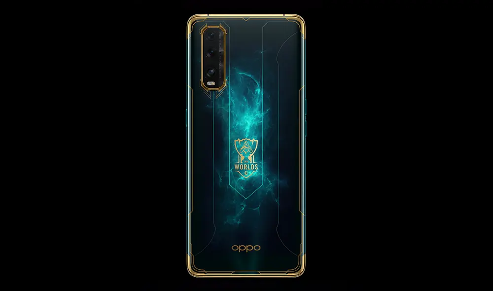 Diseño de la parte trasera de la edición especial del Oppo Find X2. Foto: Oppo Diseño de la parte trasera de la edición especial del Oppo Find X2. Foto: Oppo
