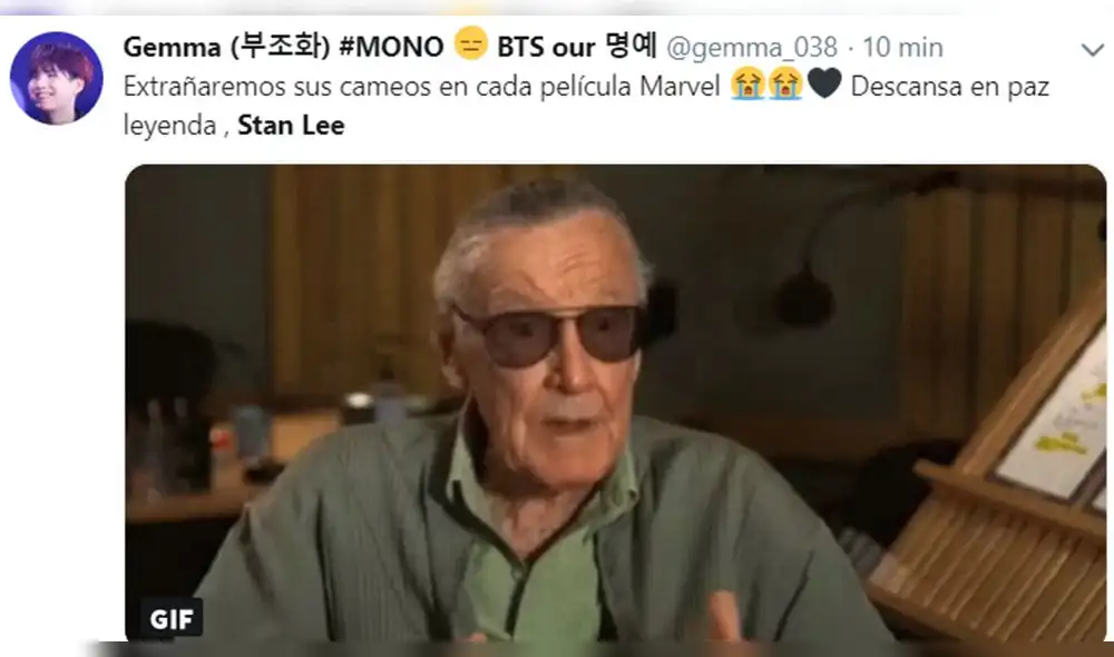 Fans reaccionan ante la muerte de Stan Lee, creador de Marvel [FOTOS]