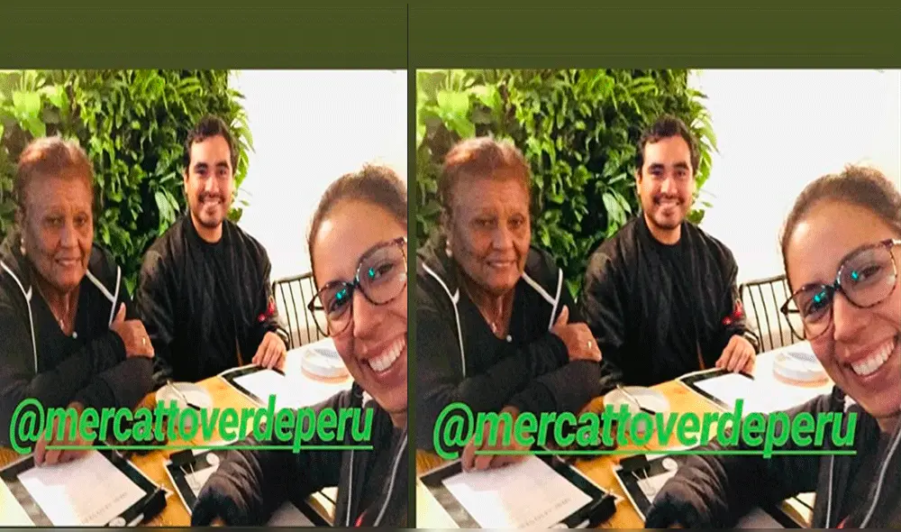 Alondra García Miró sorprende con cena a parientes de Paolo Guerrero