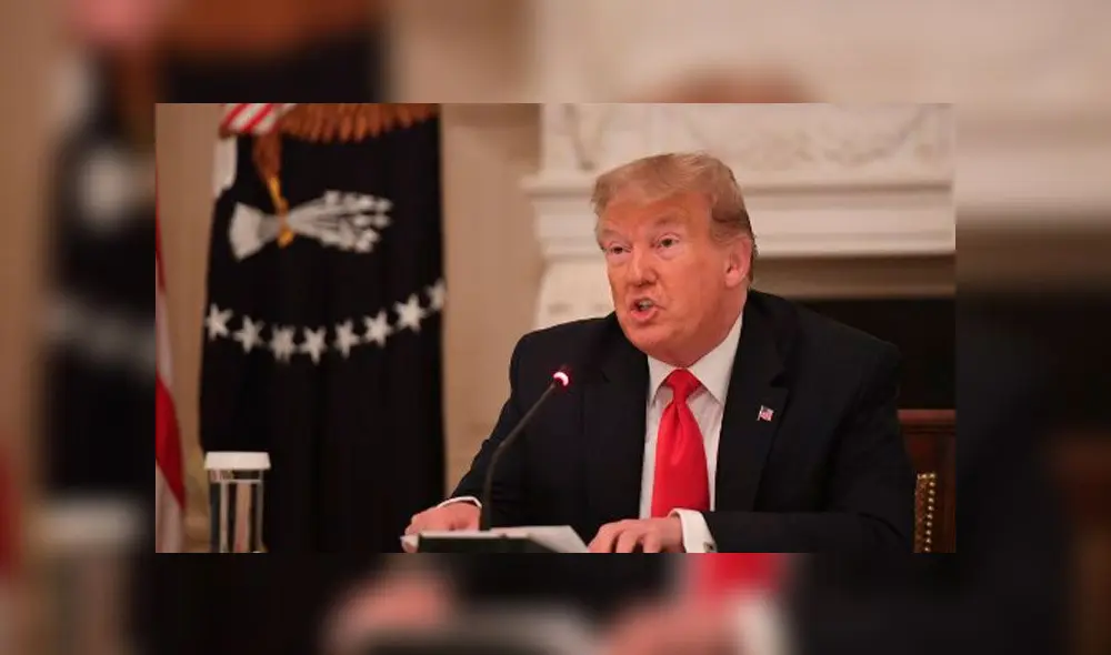 Donald Trump, presidente de lños Estados Unidos. Foto: AFP.