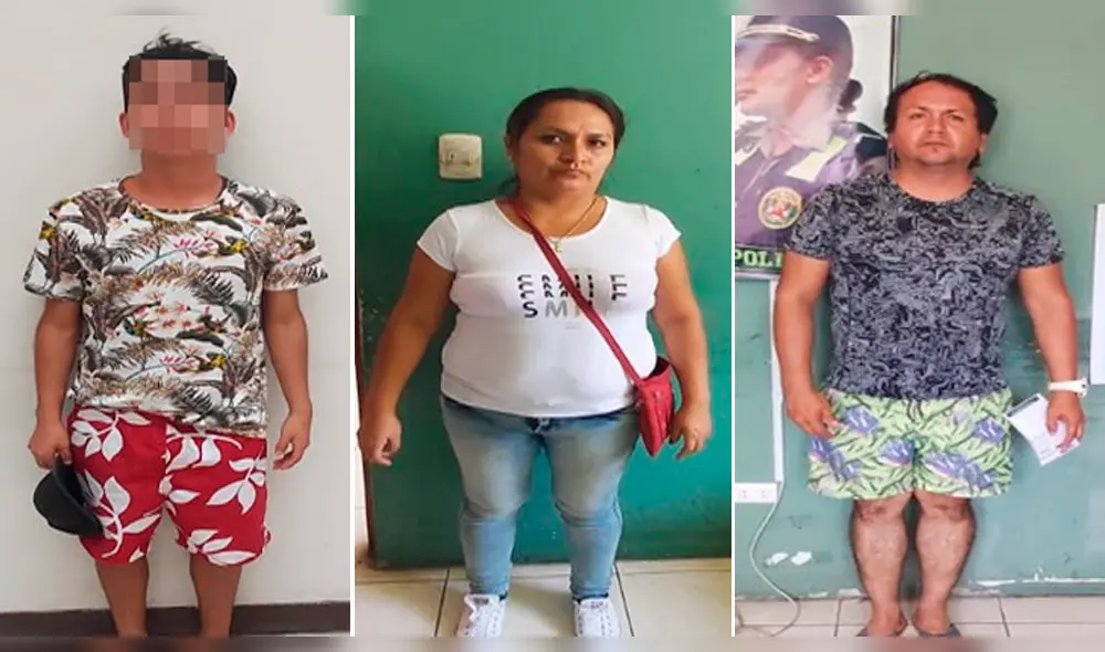 La Libertad. Al momento de la intervención, los integrantes dijeron que hacían trámites de la Fiscalía. La Libertad. Al momento de la intervención, los integrantes dijeron que hacían trámites de la Fiscalía.