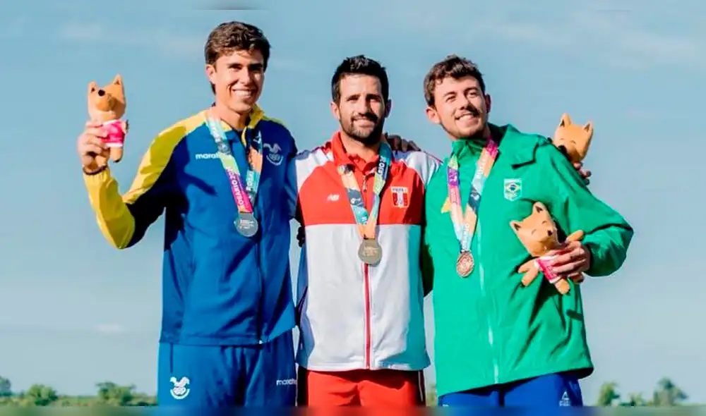 ¿Angie Arizaga se emocionó por Stefano Peschiera tras ganar medalla de oro? [VIDEO]