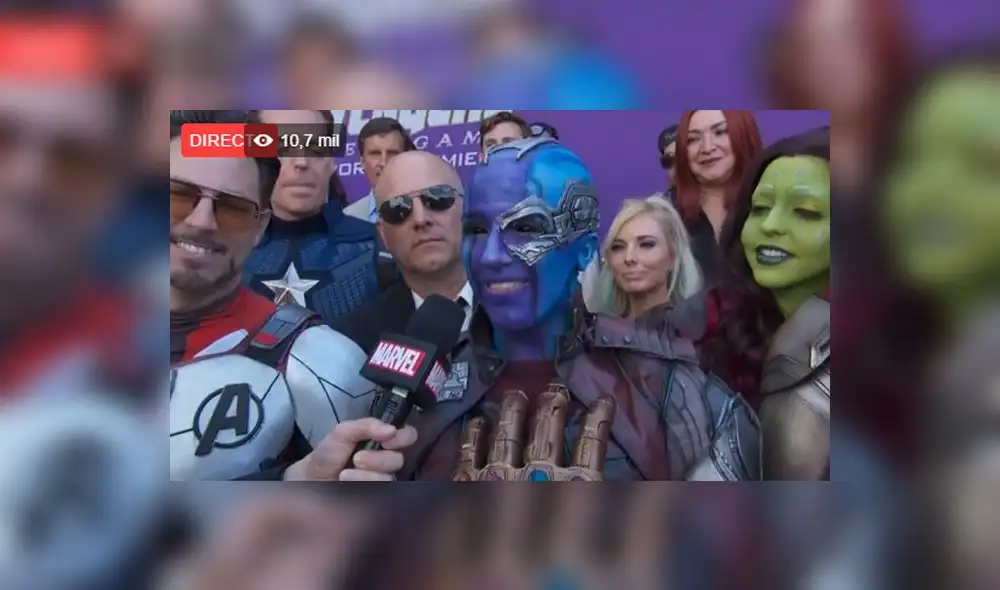 Avengers: Endgame [EN VIVO] Todo lo que pasó en la premiere mundial de Marvel