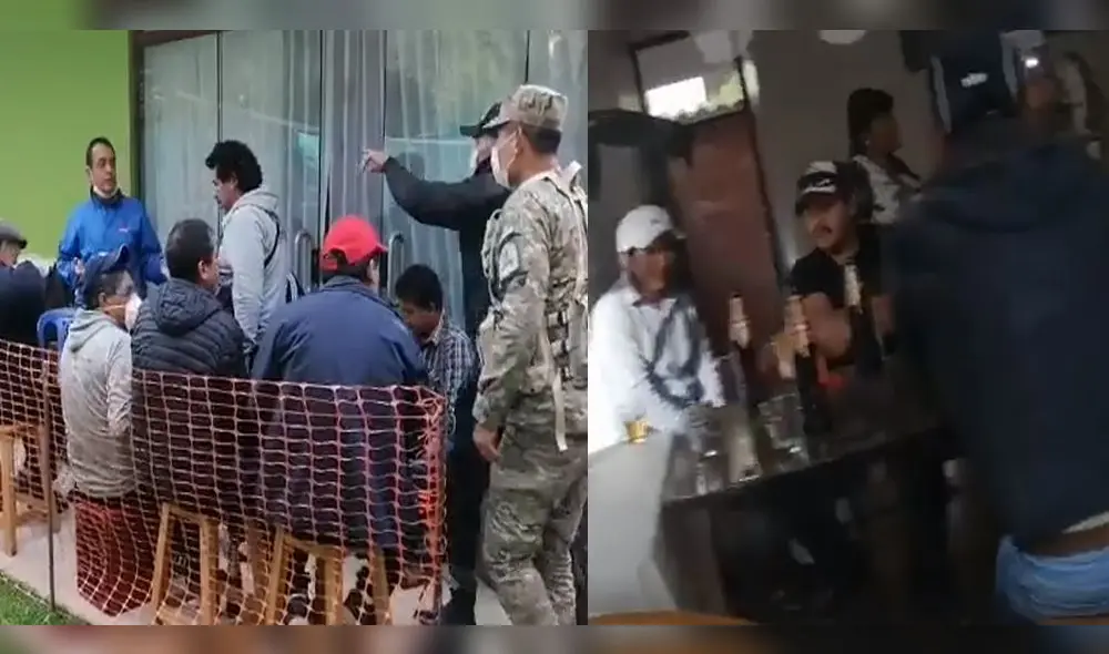 Policía y Ejército sorprendieron a personas bebiendo cerveza en domicilio. Policía y Ejército sorprendieron a personas bebiendo cerveza en domicilio.